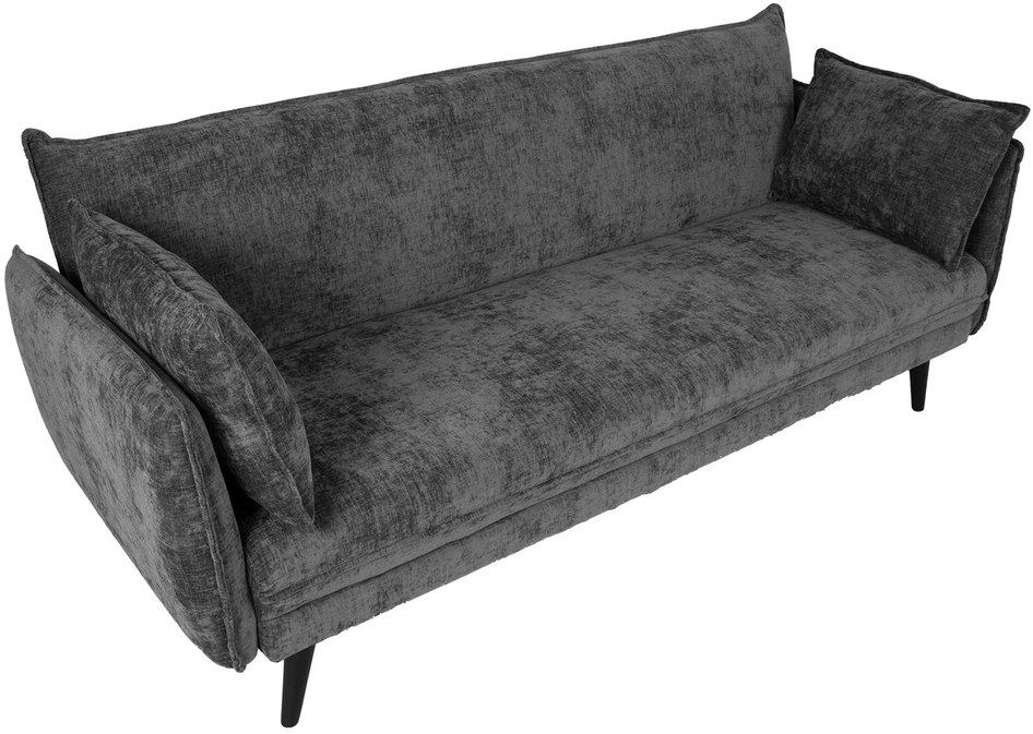 Home4You Dark Sofa-lova NOELLA 3-vietė, tamsiai pilka