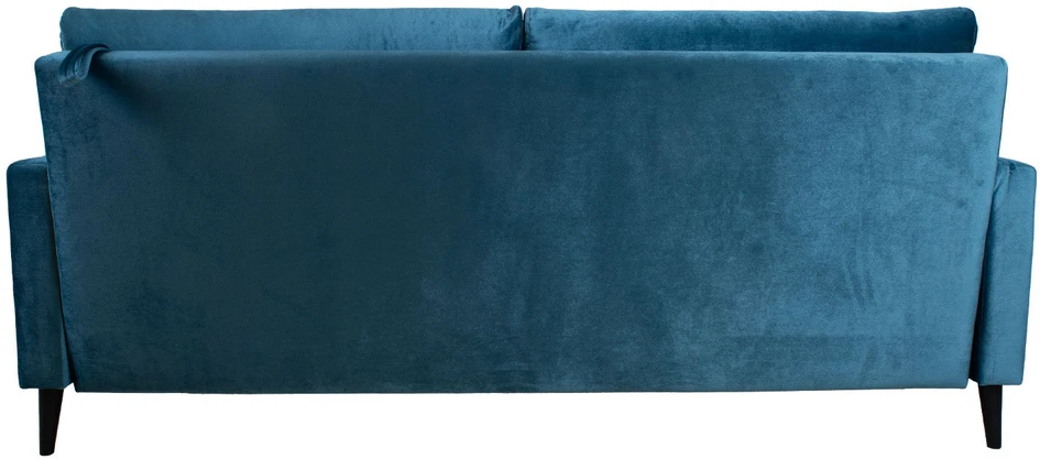 Home4You Sofa-lova ANNA su daiktadėže Melsvai žalias aksomas