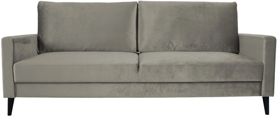 Home4You Sofa-lova ANNA su daiktadėže Smėlio spalvos aksomas