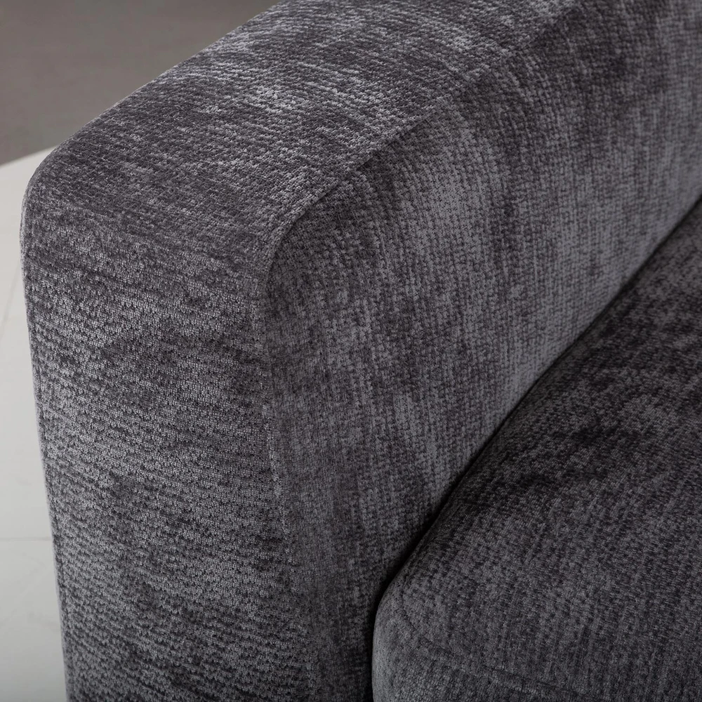 Home4You Išskleidžiama sofa „FRODE“ su spyruokliniu čiužiniu, pilkos spalvos