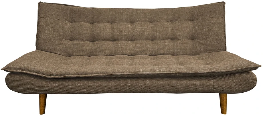 Home4You Išskleidžiamoji sofa „GOZZANO“, pilkai rudos spalvos, bandymas