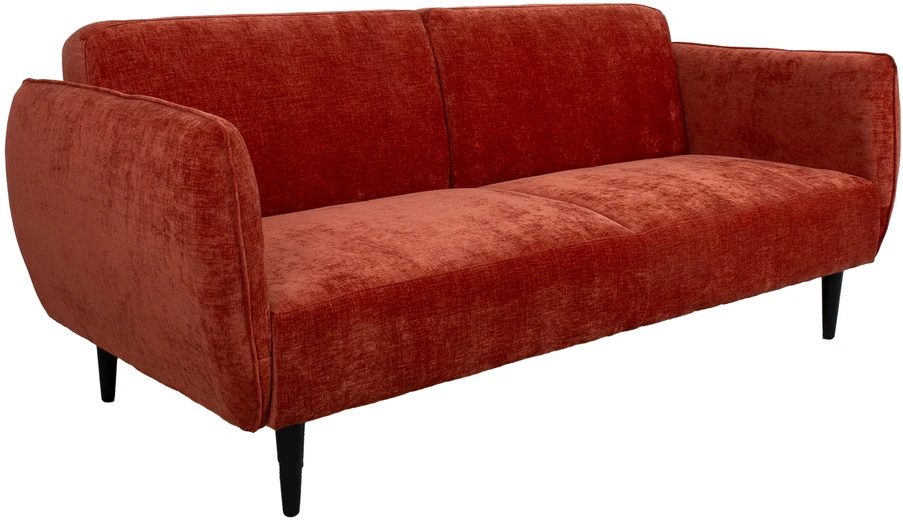 Home4You Sofa-lova HERMES 3-vietė, oranžinė