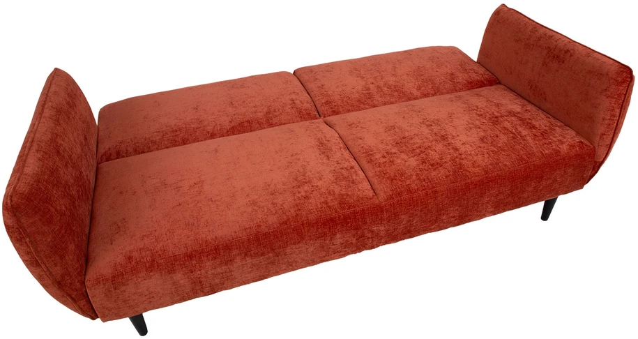 Home4You Sofa-lova HERMES 3-vietė, oranžinė