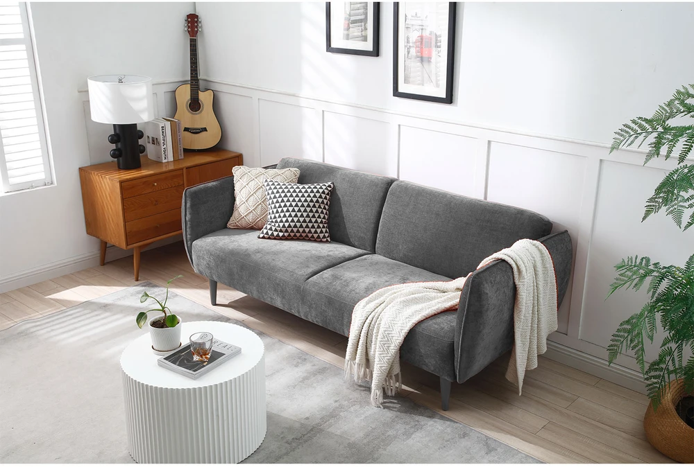 Home4You Sofa-lova HERMES 3-vietė, pilka