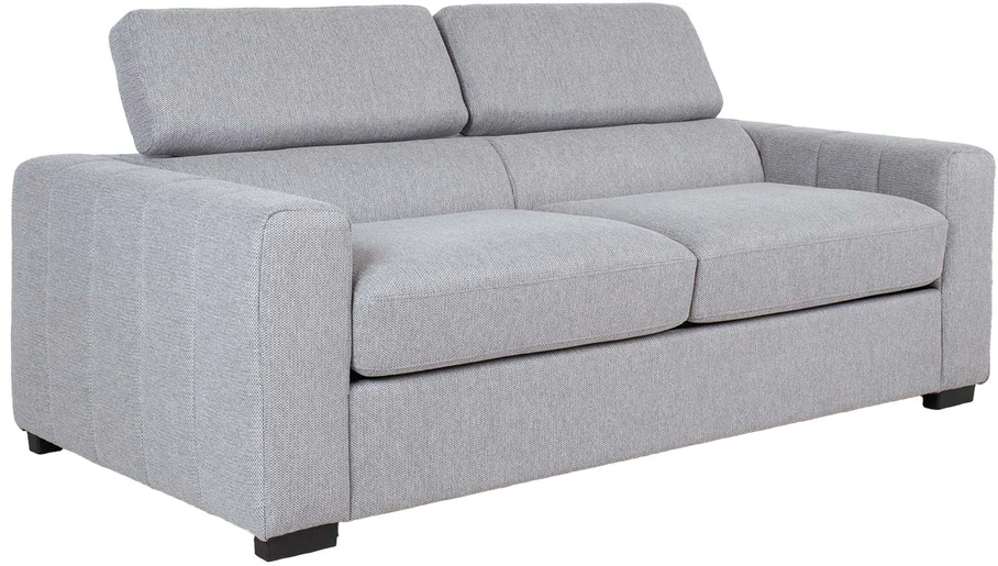Home4You Sofa-lova KINGSTON trivietė 198x96xH76/94cm, pilka