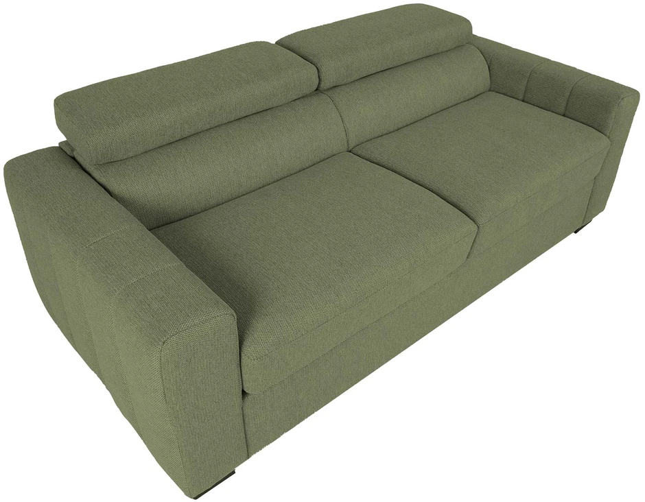 Home4You Sofa-lova KINGSTON trivietė 198x96xH76/94cm, šviesiai žalia