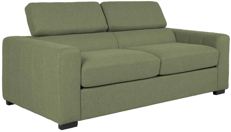 Home4You Sofa-lova KINGSTON trivietė 198x96xH76/94cm, šviesiai žalia