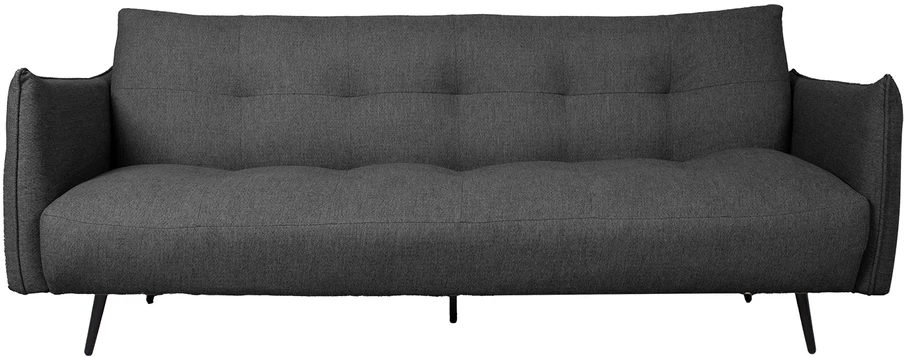 Home4You Dark Sofa-lova LANDER 3-vietė, tamsiai pilka