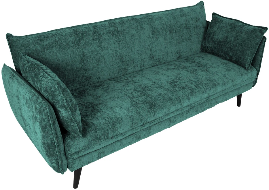 Home4You Sofa lova NOELLA Žalia, Trivietė, 212x82 cm