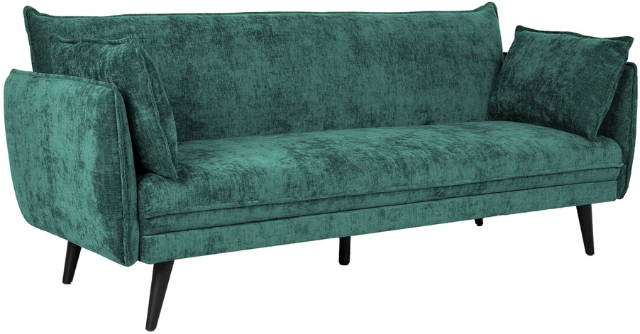 Home4You Sofa lova NOELLA Žalia, Trivietė, 212x82 cm