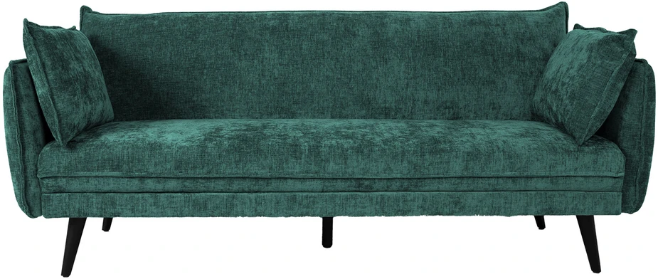 Home4You Sofa lova NOELLA Žalia, Trivietė, 212x82 cm
