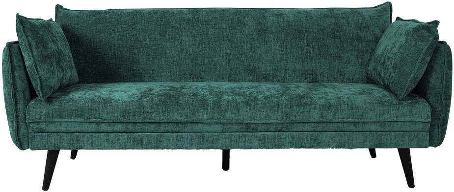 Home4You Sofa lova NOELLA Žalia, Trivietė, 212x82 cm