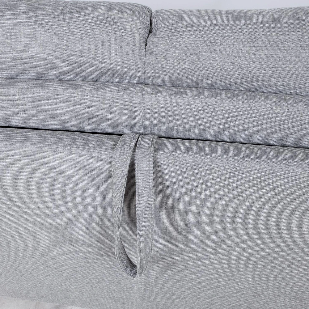 Home4You Sofa-lova PROVO, 2 vietų, pilka