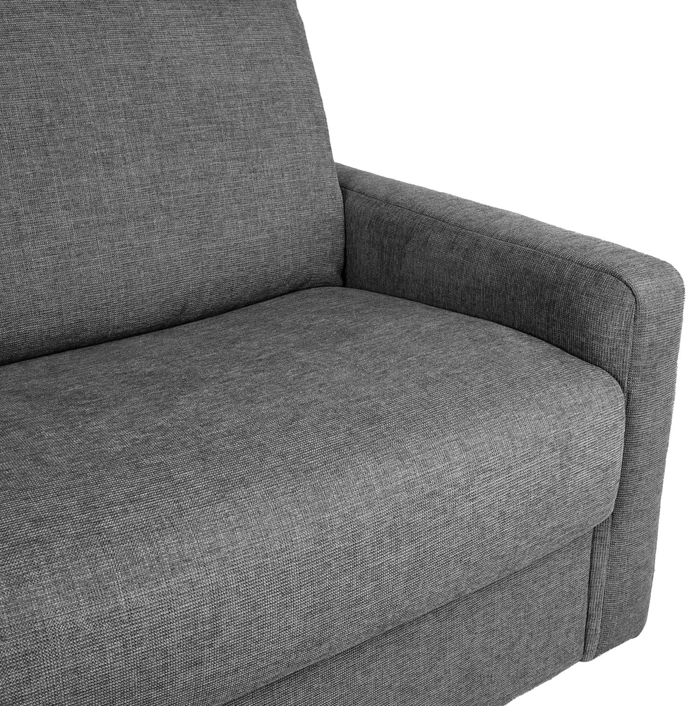 Home4You Dark Sofa-lova PROVO, 2 vietų, tamsiai pilka