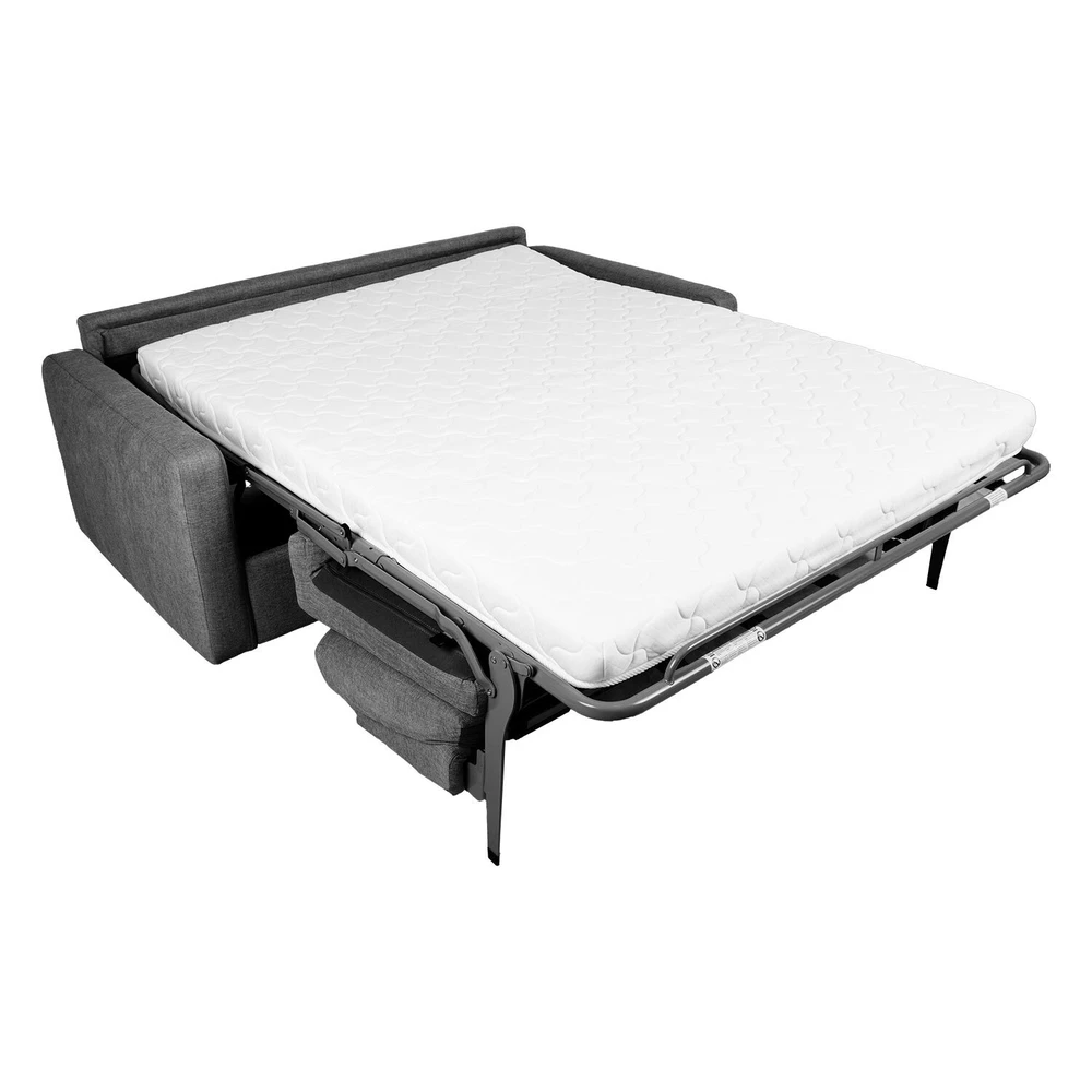 Home4You Sofa-lova PROVO 2-vietė, tamsiai pilka