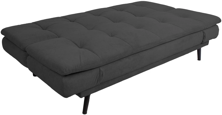 Home4You Dark Sofa-lova ROXY 189x88xH91cm, tamsiai pilka