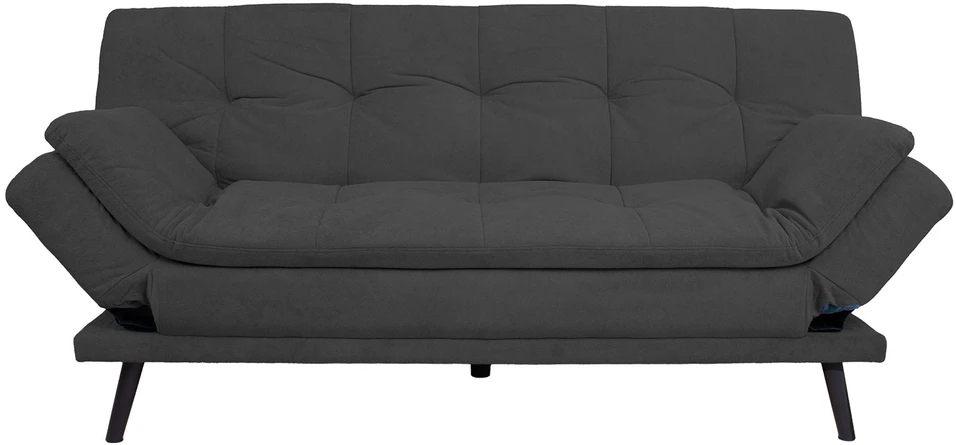 Home4You Dark Sofa-lova ROXY 189x88xH91cm, tamsiai pilka