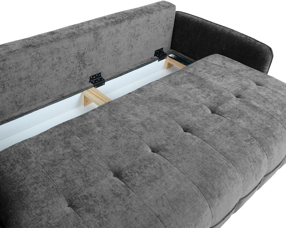 Home4You Sofa-lova SARITA 3-vietė, pilka