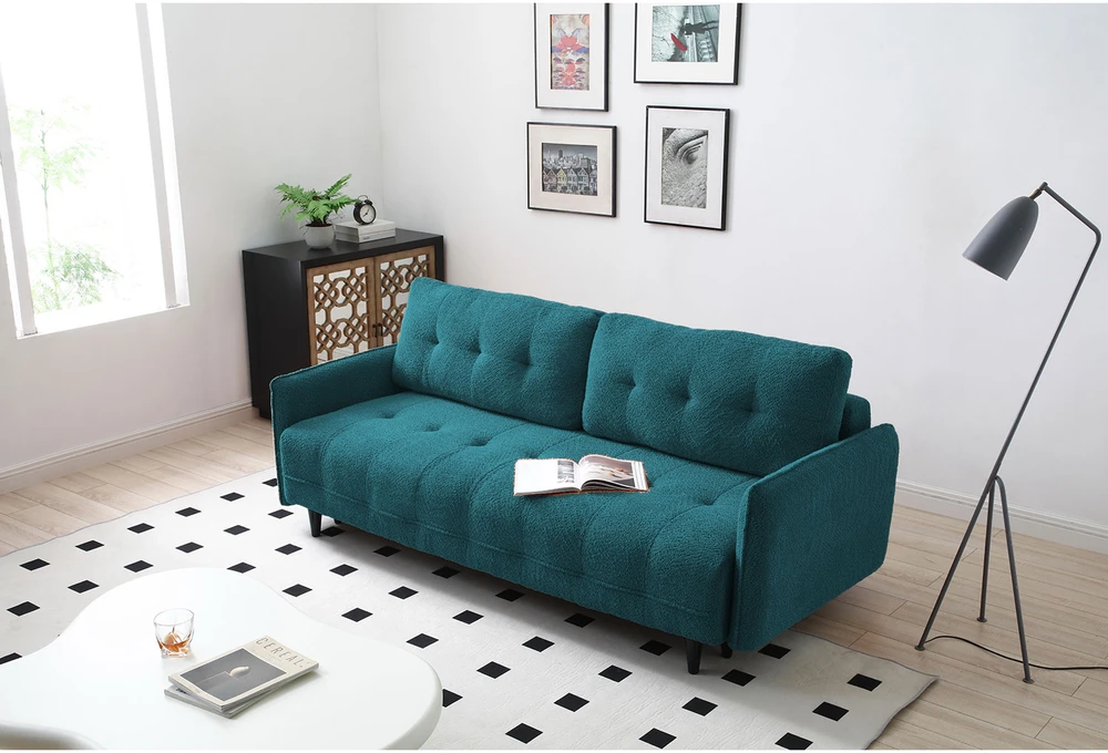 Home4You Sofa-lova SARITA 3-vietė, žalia