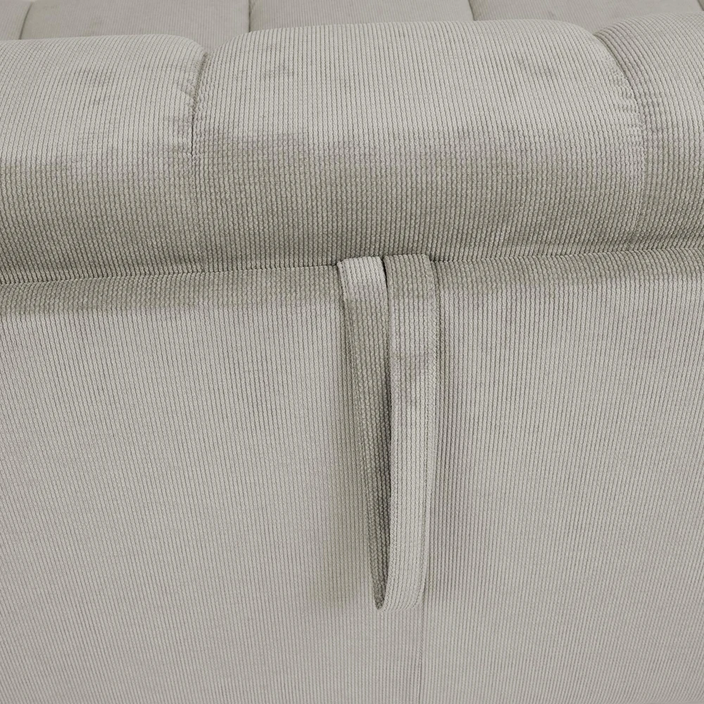 Home4You Spring Sofa-lova STELLA su spyruokliniu čiužiniu, pilka