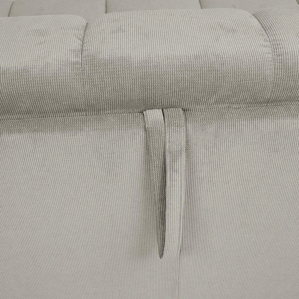 Home4You Sofa-lova STELLA su spyruokliniu čiužiniu, pilka