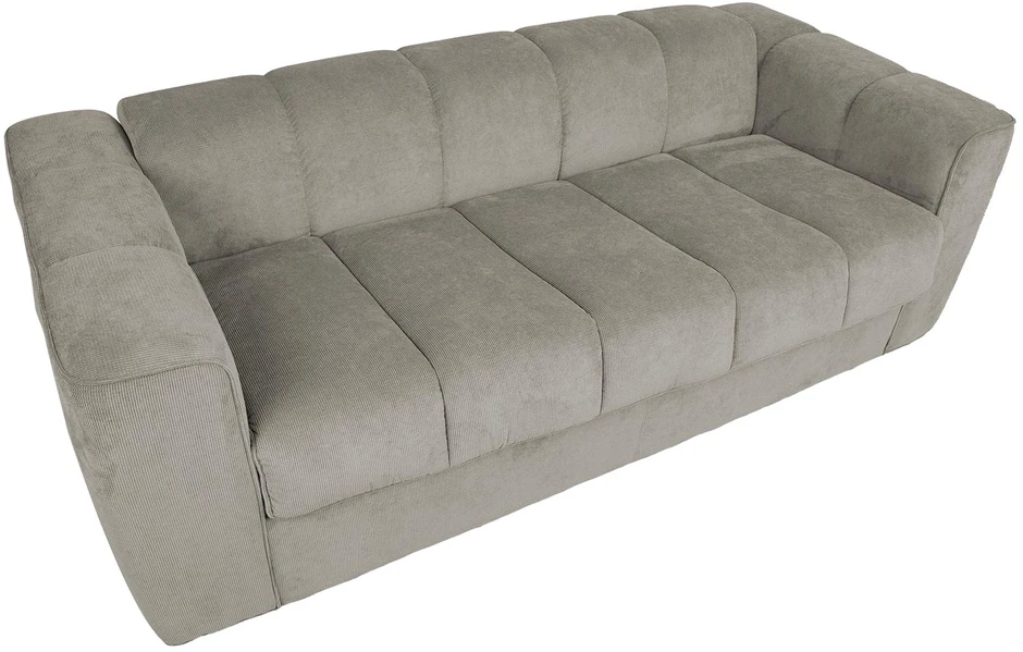 Home4You Spring Sofa-lova STELLA su spyruokliniu čiužiniu, pilka