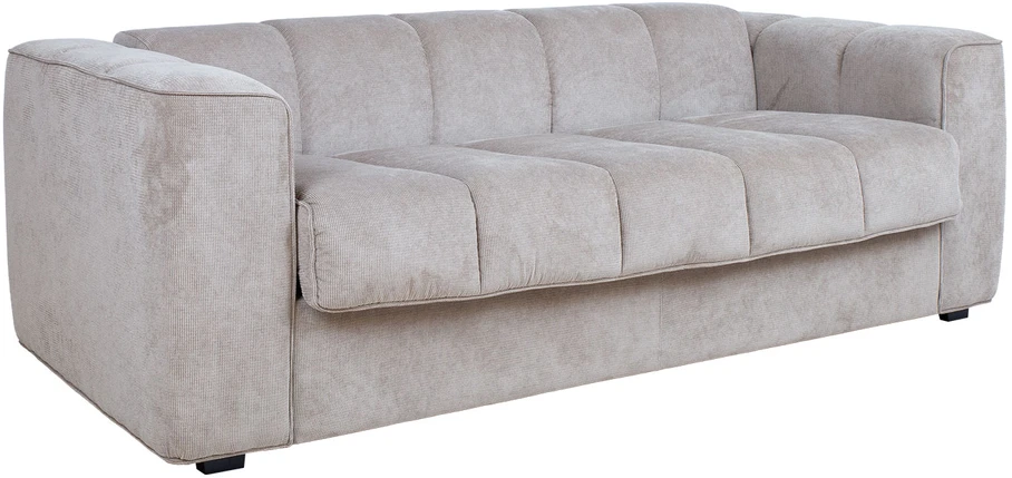 Home4You Spring Sofa-lova STELLA su spyruokliniu čiužiniu, smėlio spalvos