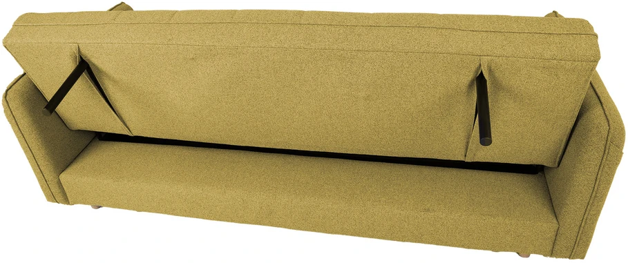 Home4You Sofa-lova VISBY 200x88xH93cm, geltona
