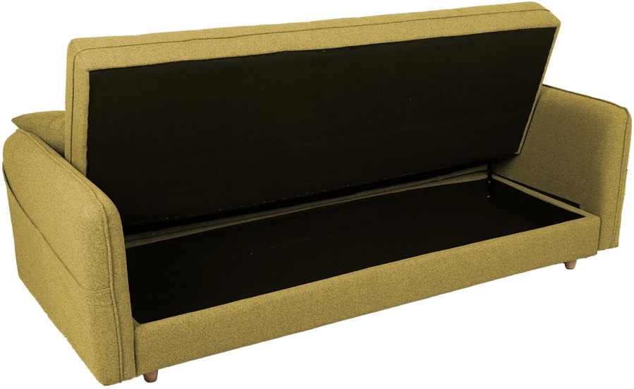 Home4You Sofa-lova VISBY 200x88xH93cm, geltona