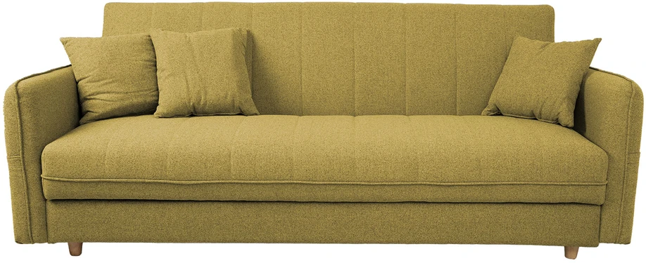 Home4You Sofa-lova VISBY 200x88xH93cm, geltona