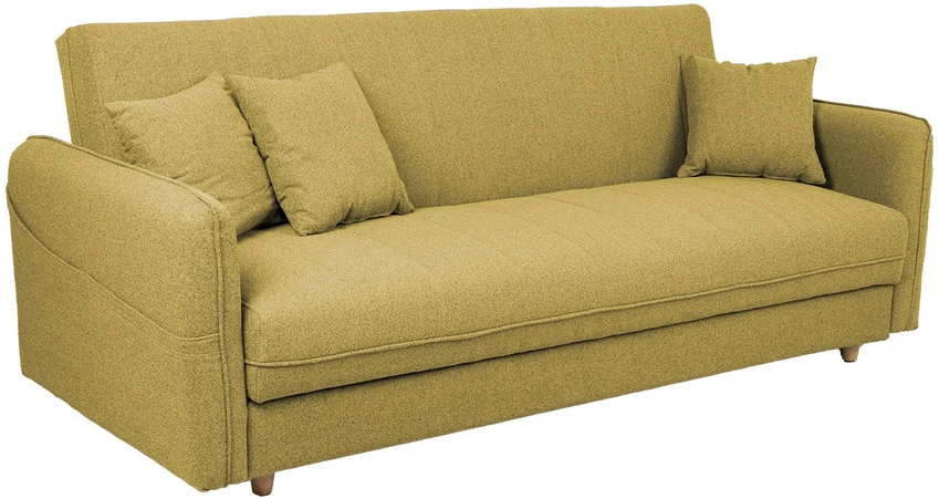 Home4You Sofa-lova VISBY 200x88xH93cm, geltona