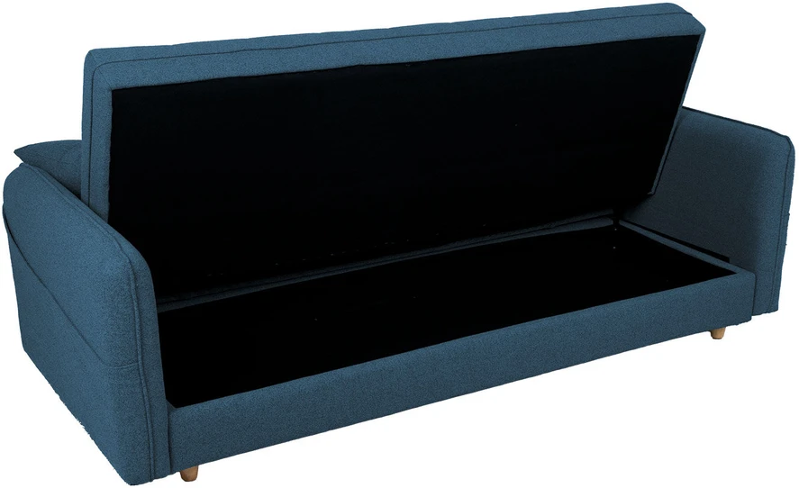 Home4You Sofa-lova VISBY 200x88xH93cm, mėlyna