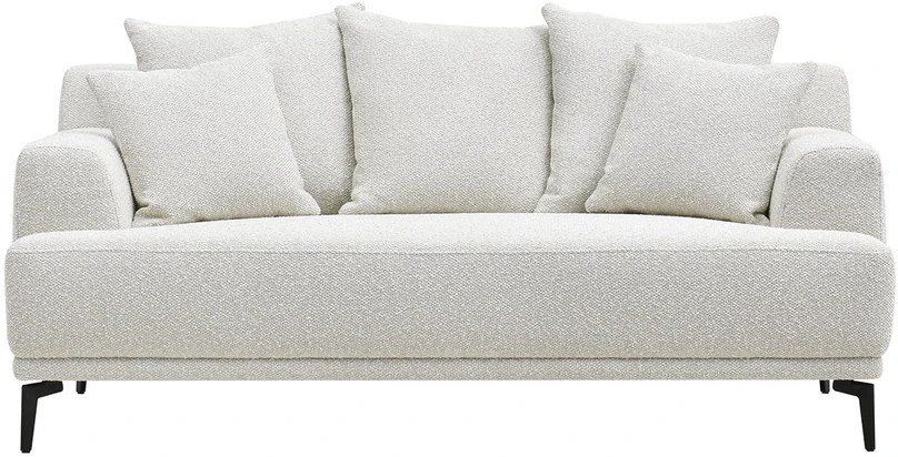 Home4You Sofa MAGNOLIA 2-vietė, šviesiai smėlio spalvos