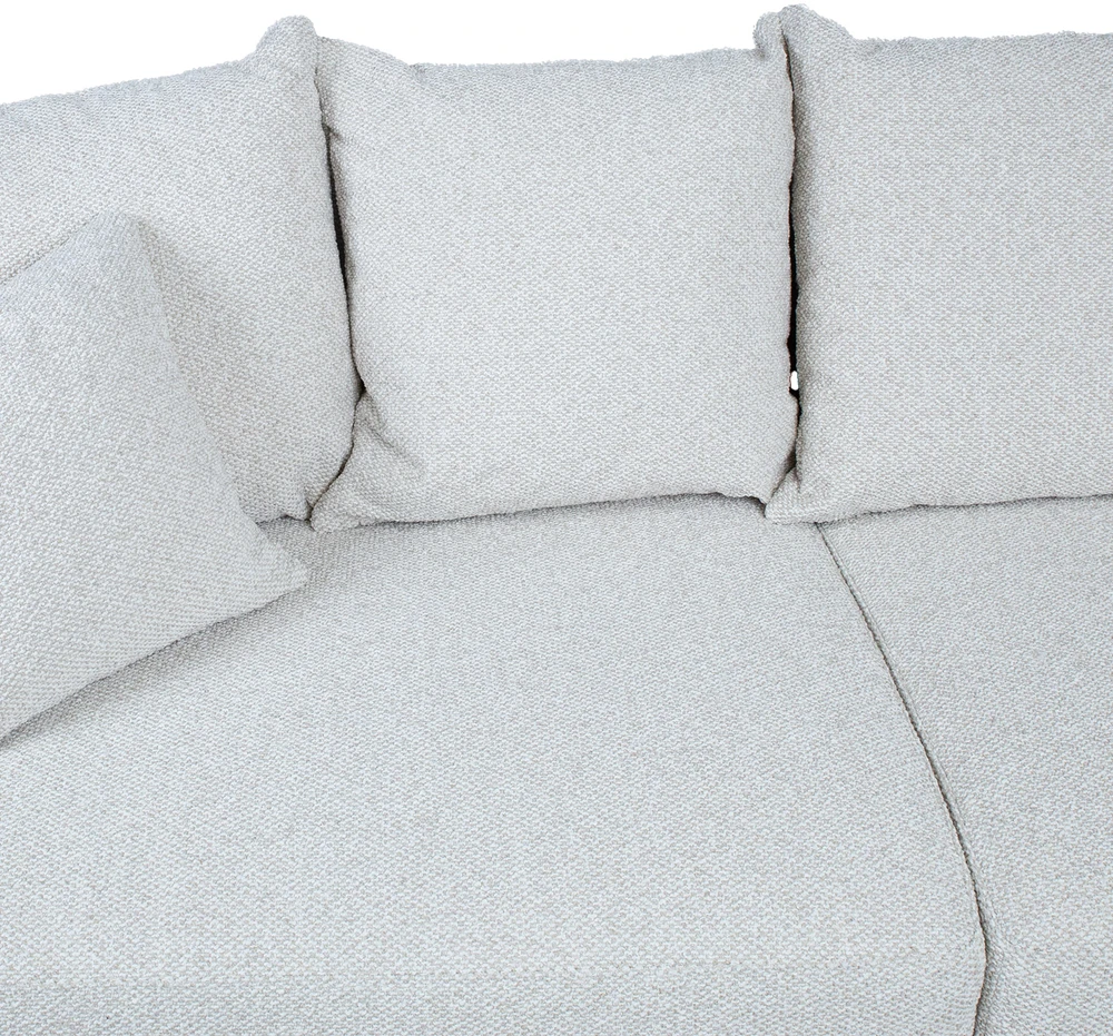 Home4You Sofa MAGNOLIA 2-vietė, šviesiai smėlio spalvos