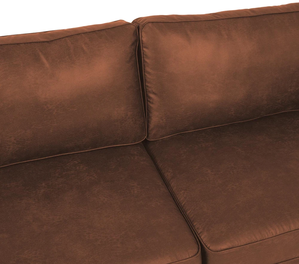 Home4You Sofa SOFIA 2-vietė, ruda