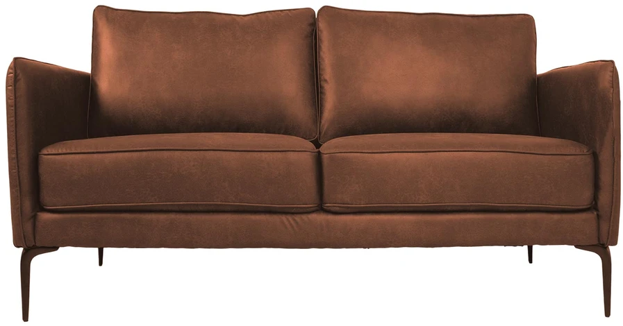 Home4You Sofa SOFIA 2-vietė, ruda