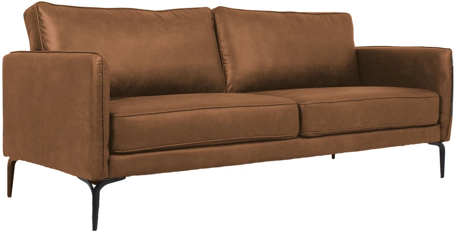 Home4You Sofa SOFIA 3-vietė, ruda