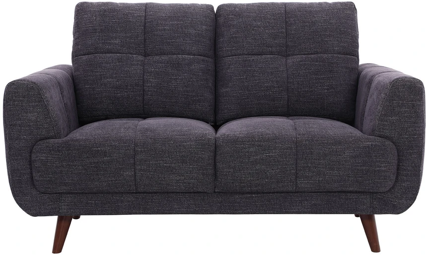Home4You Sofa STEVE, 2 vietų, tamsiai pilka