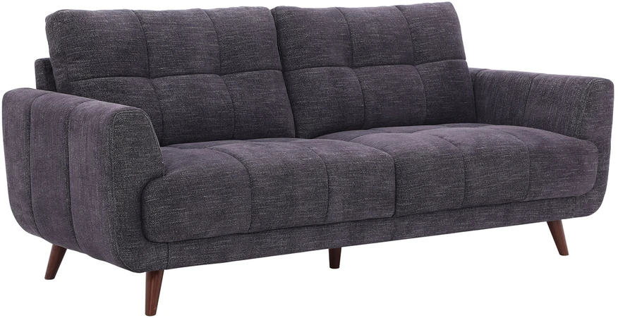 Home4You Dark Sofa STEVE, 3 vietų, tamsiai pilka