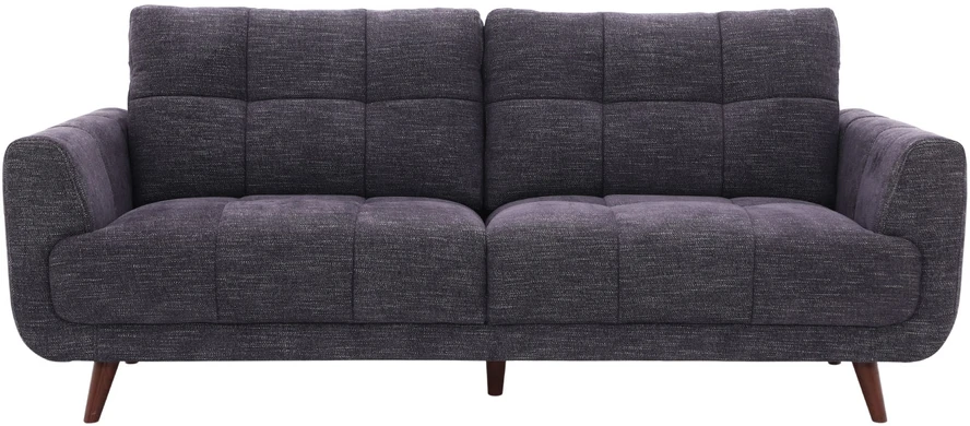 Home4You Dark Sofa STEVE, 3 vietų, tamsiai pilka