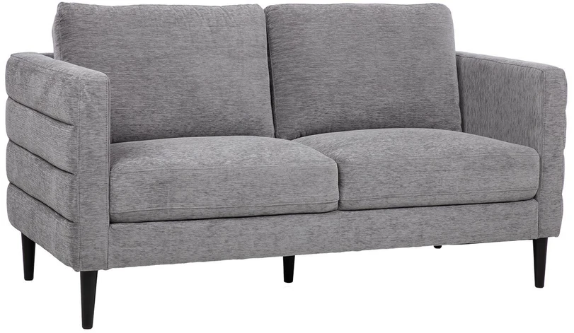 Home4You Dvivietė sofa „STEVENS“, pilka