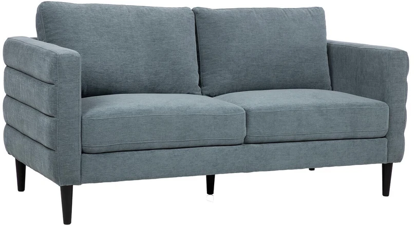 Home4You Dvivietė sofa „STEVENS“, žalsvai pilkos spalvos