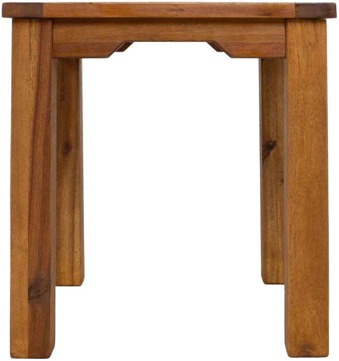 Home4You Bench Stalas suoliukas FORTUNA 40x40x45cm, akacija