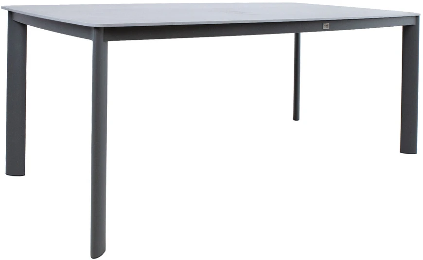 Home4You Stalas BEIDA 180x90xH75cm, pilkas