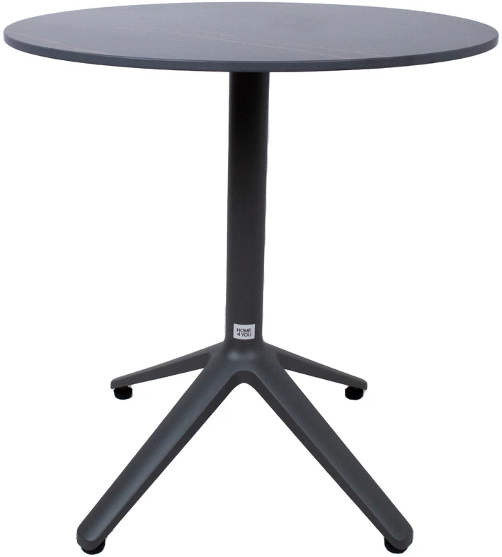 Home4You Stalas BEIDA D70xH72cm, rudas