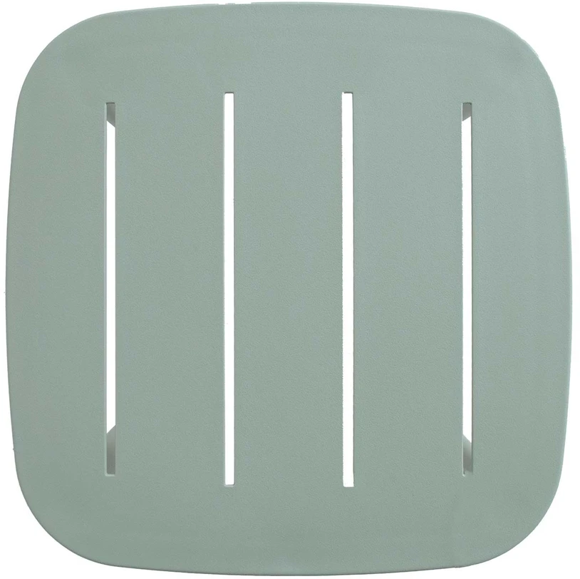 Home4You Staliukas MANGO 45x45xH40cm Žalsvai pilkas plastikas