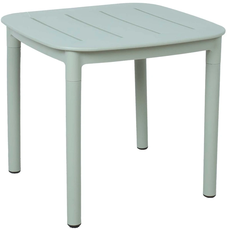 Home4You Staliukas MANGO 45x45xH40cm Žalsvai pilkas plastikas