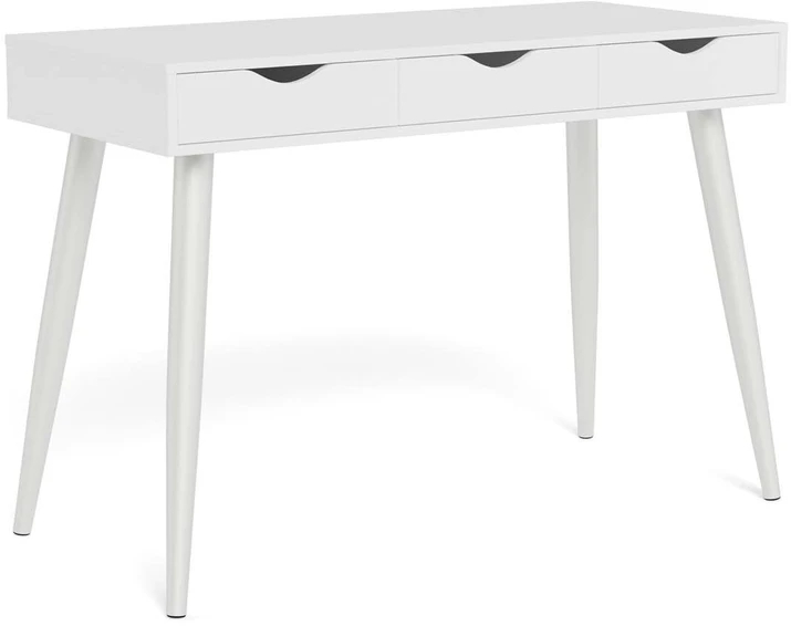 Home4You Stalas NEPTUN su 3 stalčiais 110x50xH77 cm