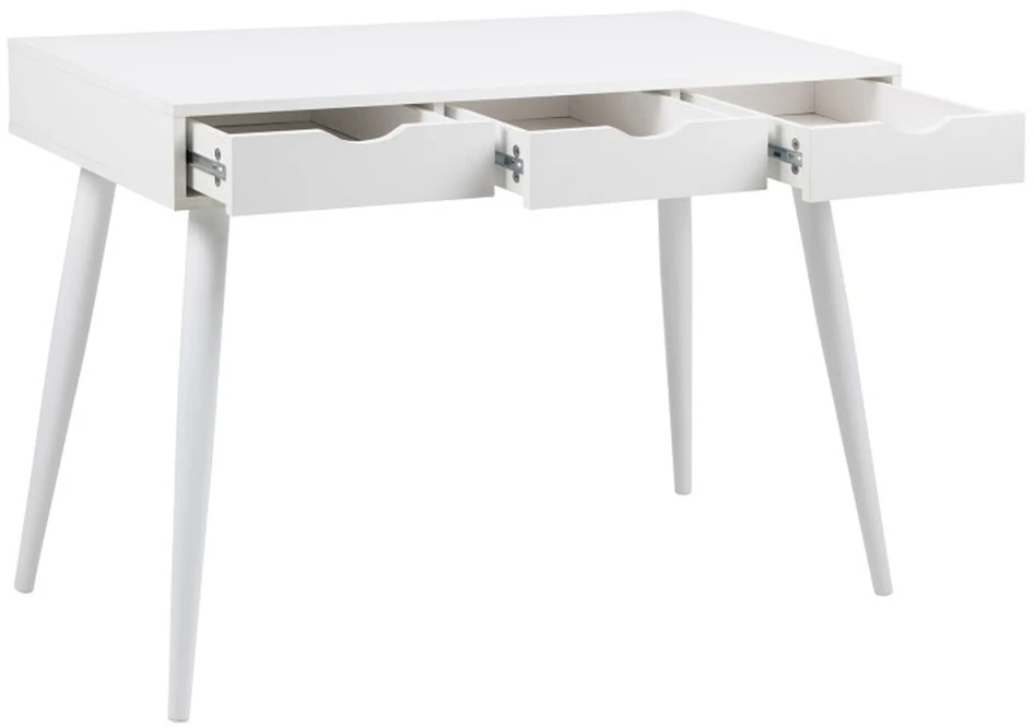 Home4You Stalas NEPTUN su 3 stalčiais 110x50xH77 cm