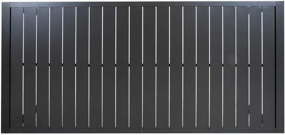 Home4You Table TOMSON 216x100xH73 cm, dark pilkas